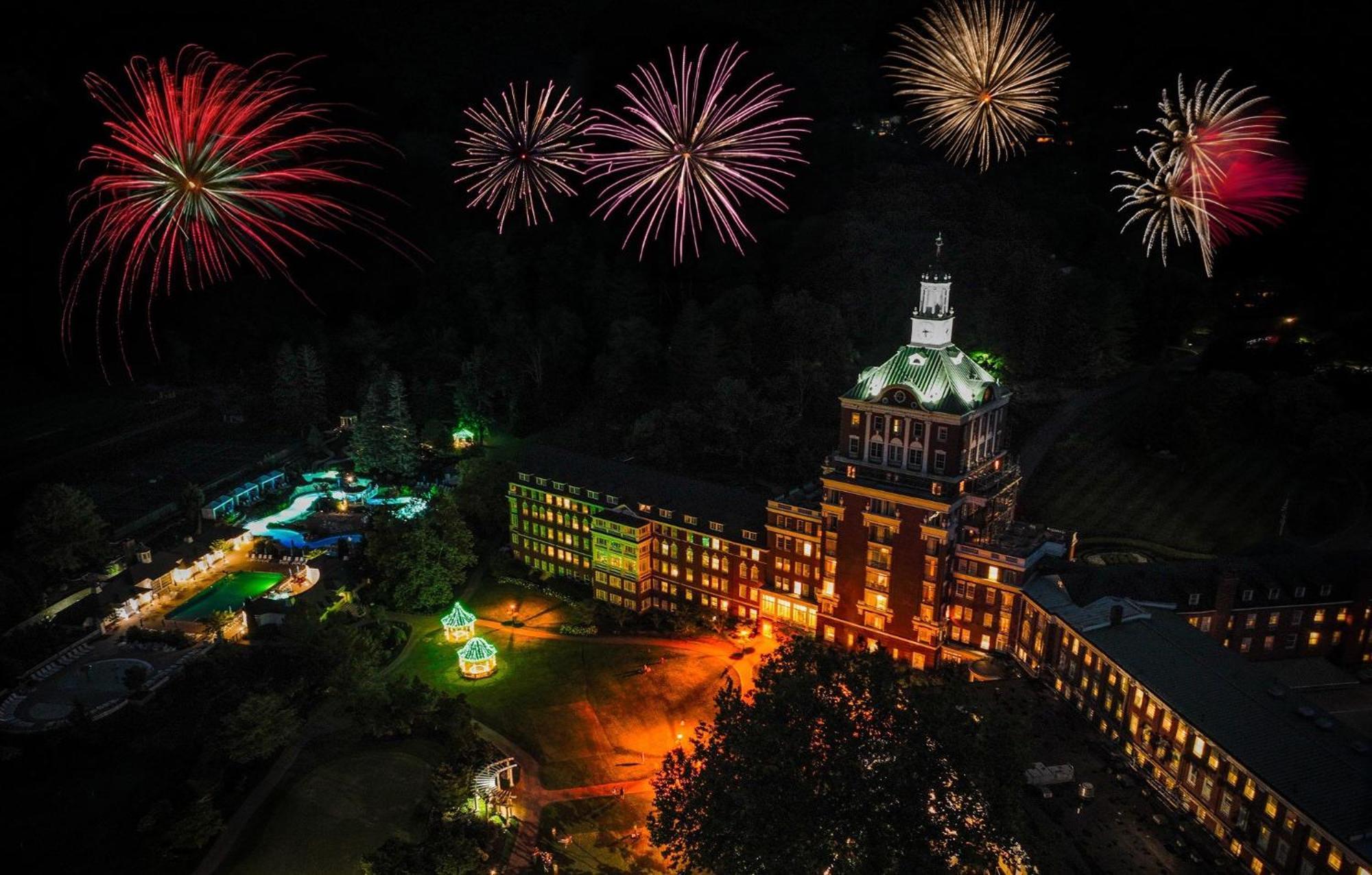 ดิ ออมนิ โฮมสเตด รีสอร์ต Hotel ฮ็อตสปริงส์ ภายนอก รูปภาพ